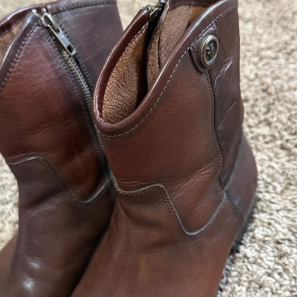 Frye, Women’s Brown Leather Boots, Size 10 - gorgeous - Picture 5 of 6